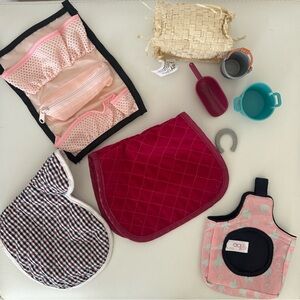 18” Doll Accessories Lot Our Generation + Journey Girls Horse Set